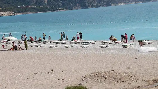 KISITLAMA BİTTİ, ÖLÜDENİZ'E KOŞTULAR