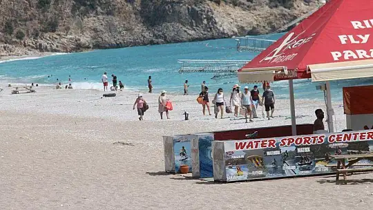 KISITLAMA BİTTİ, ÖLÜDENİZ'E KOŞTULAR