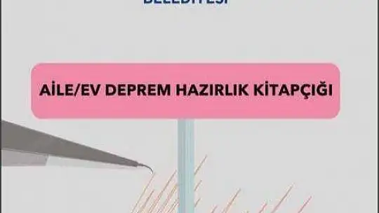 Marmaris Belediyesi'nden deprem kitapçığı