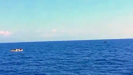 Marmaris'te 36 düzensiz göçmen kurtarıldı