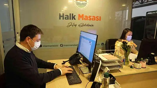 Marmaris'te çözümün adresi halk masası oldu