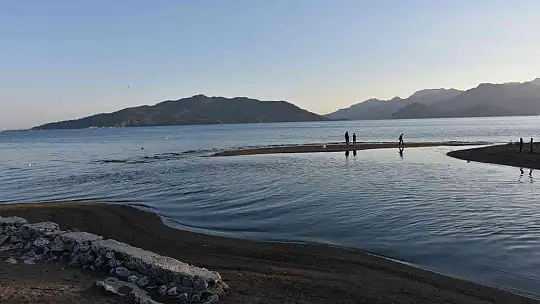 Marmaris'te deniz çekildi, olta balıkçılarının eli boş kaldı