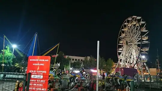 Marmaris'te lunaparka silahlı saldırı