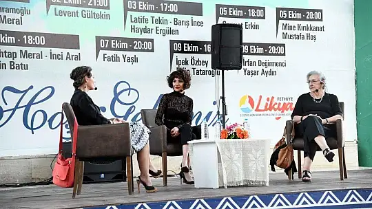 Likya Kültür Sanat Günleri Yazar Kadınlarla Okuyucuları Buluşturdu