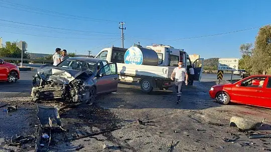Milas-Bodrum karayolunda kaza: 1 yaralı