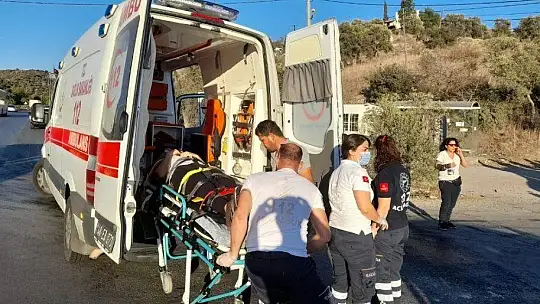 Milas-Bodrum karayolunda kaza: 1 yaralı