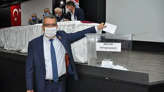 Milas'ta Mahalle Muhtarlığı Derneği'nin seçimi yapıldı