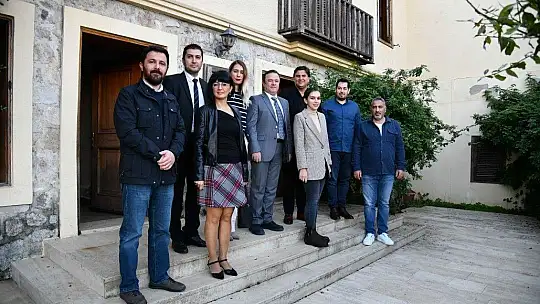 Karaca'dan İnşaat ve Mimarlar Odası'na ziyaret