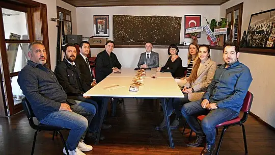 Karaca'dan İnşaat ve Mimarlar Odası'na ziyaret