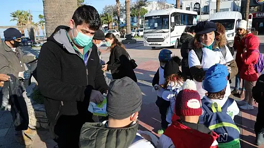 Miniklerden Çevre Temizliği