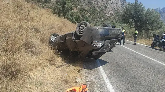 Muğla'da otomobil takla attı: 1 ölü, 4 yaralı