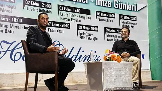 Nasuh Mahruki ve Murat Ağırel Likya Etkinlikleri'nde buluştu