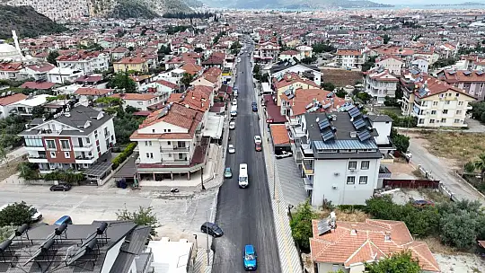 BSK Sıcak asfalt aşınma tabakasının birinci etabı bitti