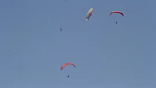 Ölüdeniz'de bayram yoğunluğu