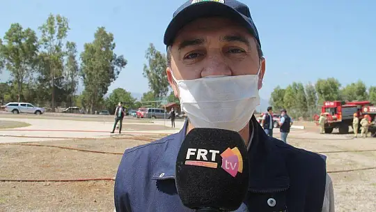 Yangın ekiplerine iş başı eğitimi