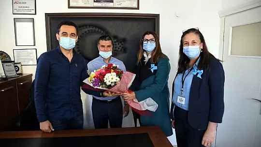 Karaca, Otizm Farkındalık Günü dolayısıyla ziyaretlerde bulundu