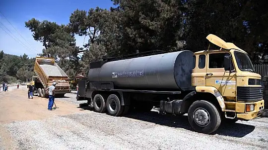 Ovacık Caddesi asfaltlanıyor