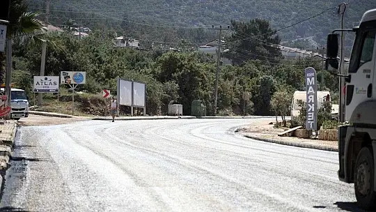 Ovacık Caddesi asfaltlanıyor