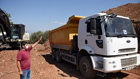 Ovacık'ta alt yapı için yol açma çalışmaları sürüyor