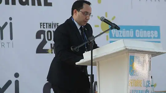 İYİ PARTİ FETHİYE İLÇE BAŞKANLIĞINA ALİ FATİH ÇOBAN SEÇİLDİ