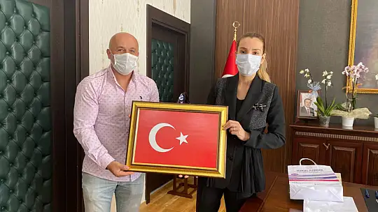 Nursel Özdemir Kurumlarından Seydikemer Kaymakamına ziyaret