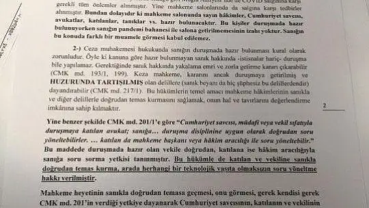 Pınar Gültekin davasında, sanığın SEGBİS aracılığıyla değil bizzat duruşmaya getirilmesi istendi