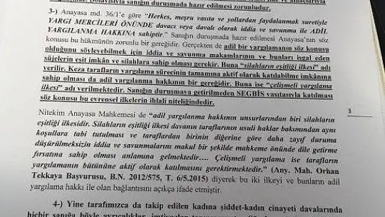 Pınar Gültekin davasında, sanığın SEGBİS aracılığıyla değil bizzat duruşmaya getirilmesi istendi