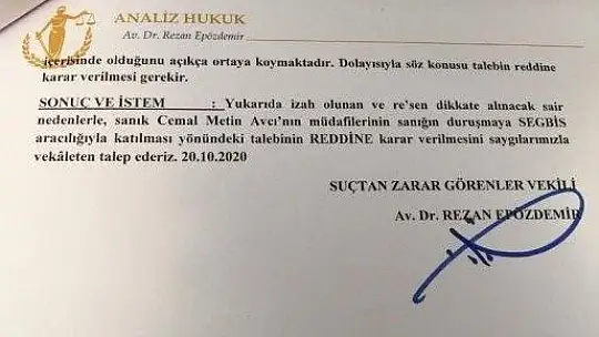 Pınar Gültekin davasında, sanığın SEGBİS aracılığıyla değil bizzat duruşmaya getirilmesi istendi
