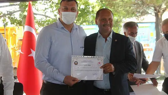 Kaymakam ve Belediye Başkanı protokol imzaladı