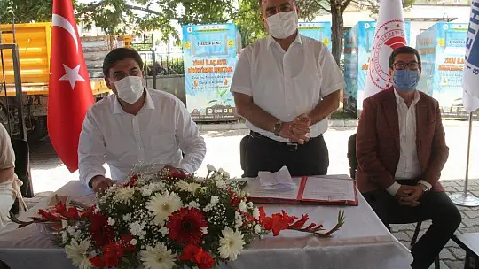 Kaymakam ve Belediye Başkanı protokol imzaladı