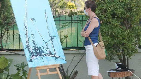 YONCA USTA'NIN RENK ODASI YOĞUN İLGİ GÖRDÜ