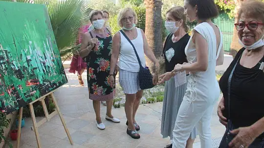 YONCA USTA'NIN RENK ODASI YOĞUN İLGİ GÖRDÜ