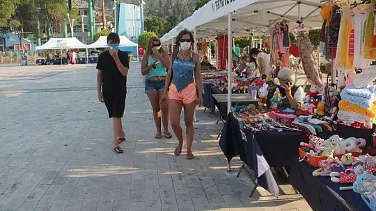 Normalleşme süreci ile stantlar açılmaya başlandı