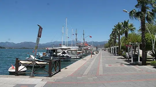 Fethiye'de Sessiz Ramazan Bayramı 