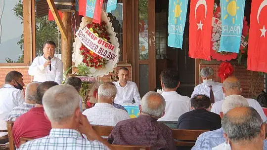 SEYDİKEMER İYİ PARTİ'DE GÜLER, GÜVEN TAZELEDİ