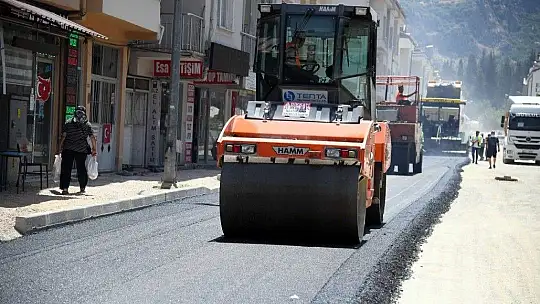 Sıcak Asfalt (BSK) çalışması başladı