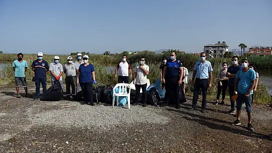 Kuş Cenneti temizlendi