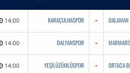 AMATÖR KÜMEDE İKİNCİ YARI HEYECANI BAŞLIYOR