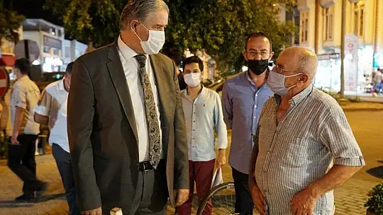 Turgutreis'te Korona virüs denetimi