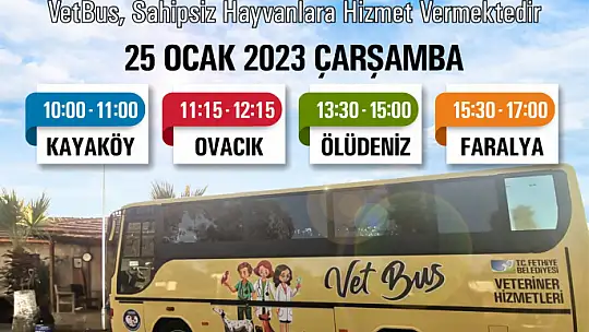 FETHİYE BELEDİYESİ SOKAK CANLARININ YANINDA