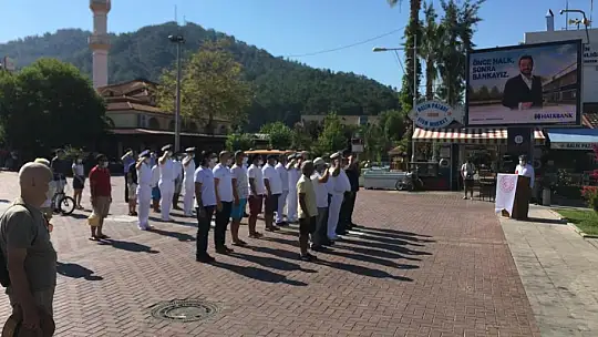 Denizcilik ve Kabotaj Bayramı Göcek'te de kutlandı