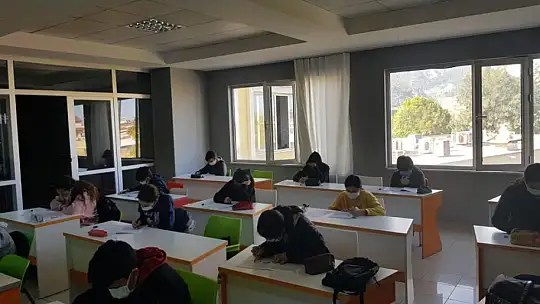 Birey Eğitim Kurumları bursluluk sınavları yapıldı