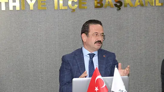 İlçe Başkanı Öztürk'ten gündem değerlendirmesi