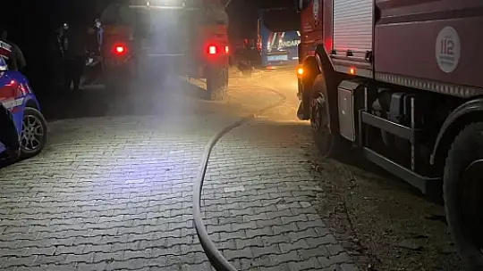 Milas'ta iki farklı nokta da yangın