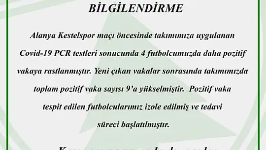 Muğlaspor, koronavirüs şokuyla sarsıldı