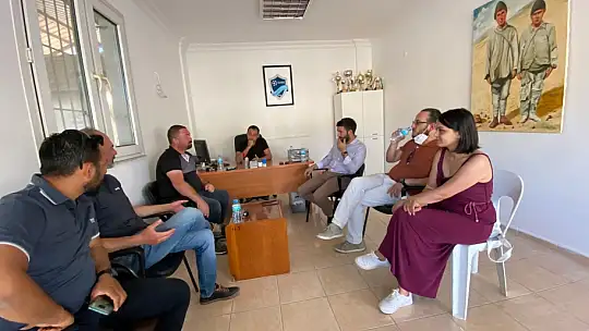 Genç siyasetçi Çelik'ten, Çiftlikspor Kulübü'ne ziyaret