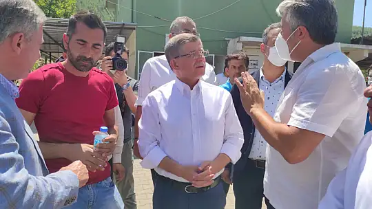 Davutoğlu Muğla'da