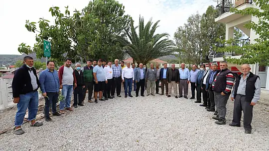 Başkan Otgöz, Seydikemer'i karış karış geziyor