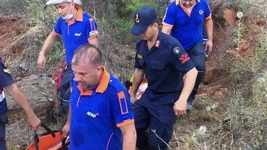 Yaşlı vatandaşı AFAD kurtardı