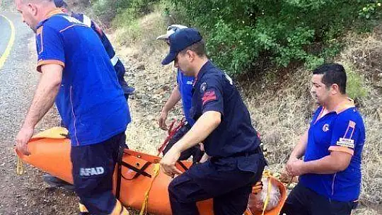Yaşlı vatandaşı AFAD kurtardı